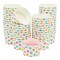 BLUE PANDA Paper Ice Cream Cups - 50 Count, Rainbow Polka - Disposable for Sundaes & Snacks - Ice Cream Bowls - Party Snack Cups